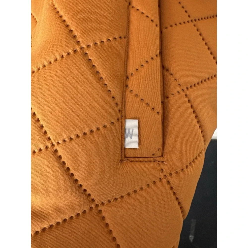 WHEAT Thermo Jacket Loui Quilted Unisex Men XS Orange Danish Design‎ Sustainable